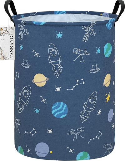 Cesta plegable guardería con revestimiento impermeable para niños