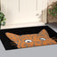 Tapete puerta gato fibra coco antiderrap 18x30pulg
