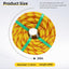 Cuerda arborista 1/2pulg x200ft doble trenzada poliéster