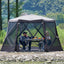 Carpa toldo desplegable 11.5x9.8pies para camping patio