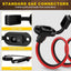 2 Cables Extensión Conector Rápido SAE 1.5" 12V-24V