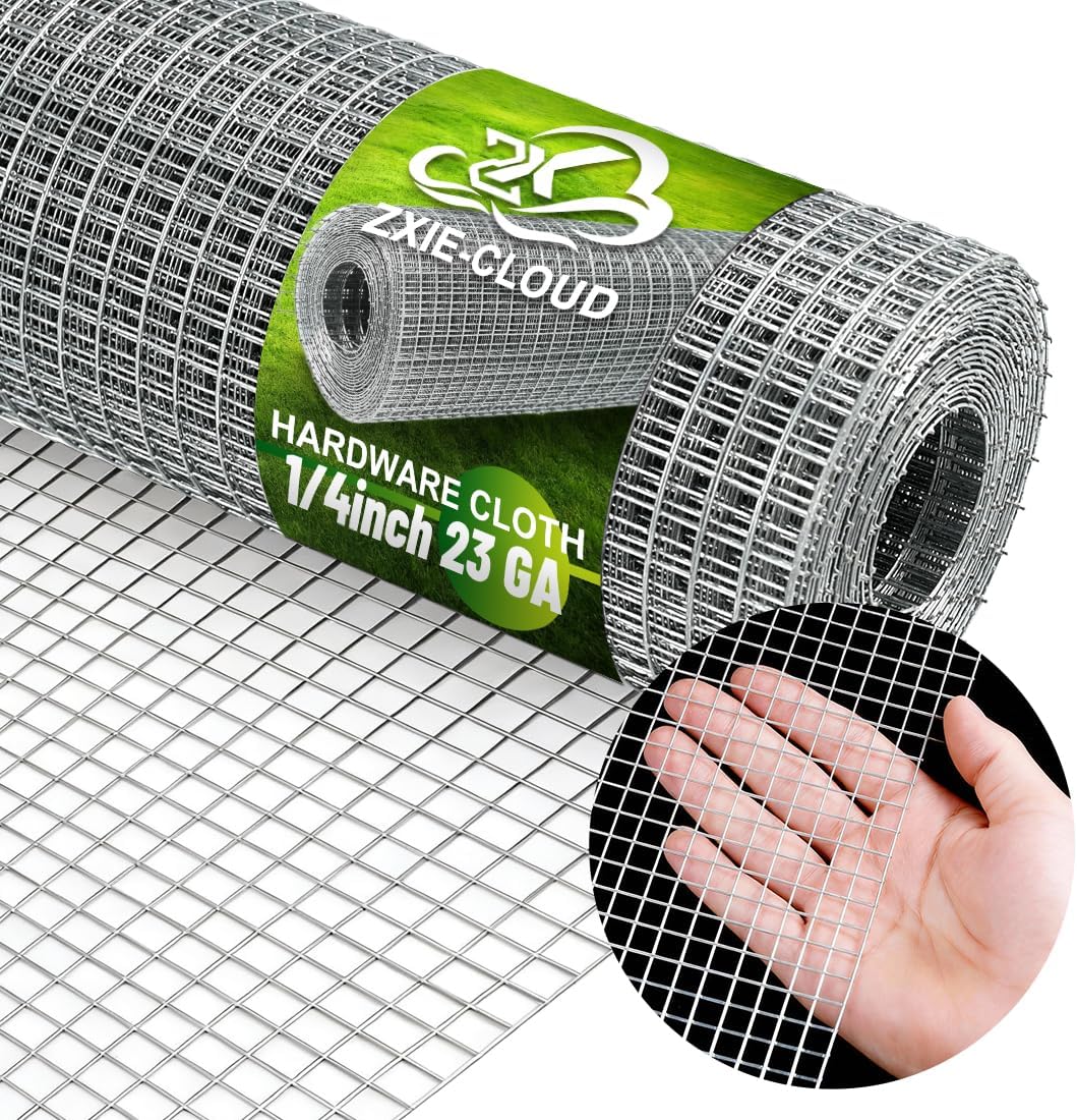 Valla alambre 1/4pulg 16x30ft galvanizado para aves