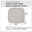 Funda cojín para patio color gris heather