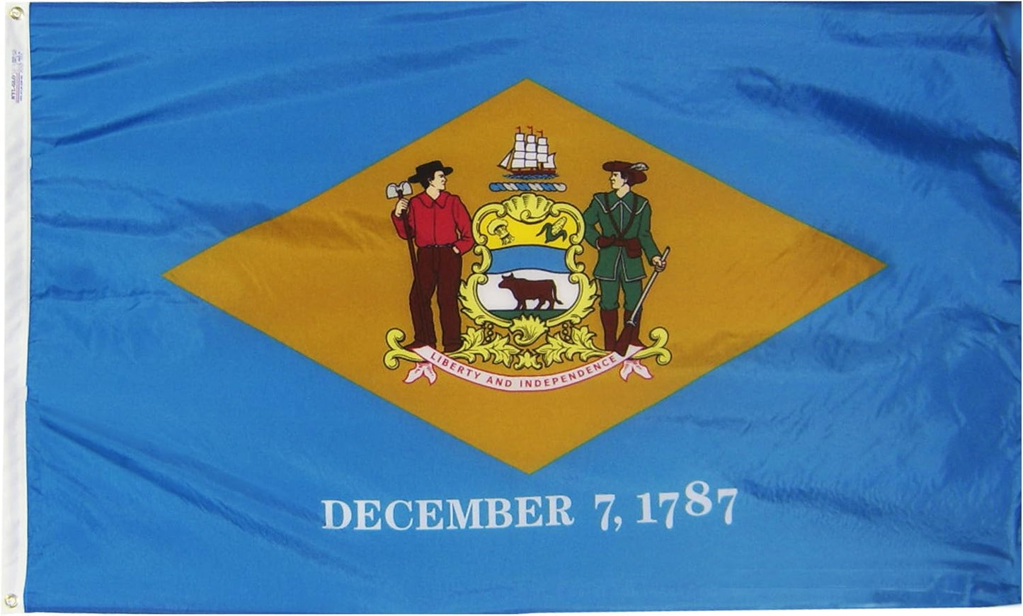 Bandera Delaware 3x5ft fabricada EE.UU.