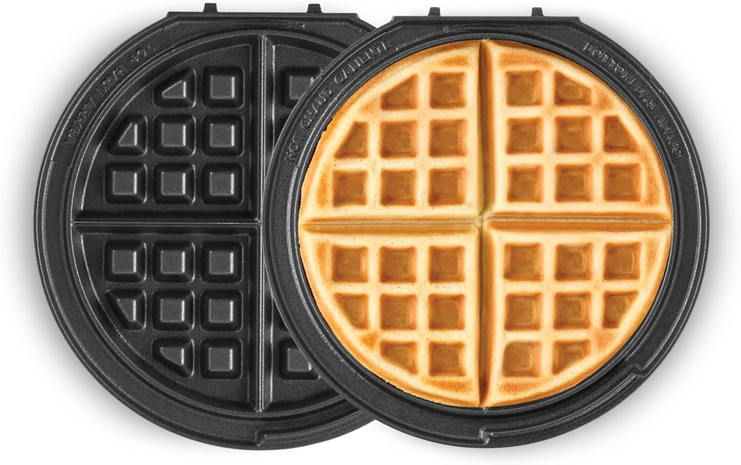 Paquete 2 platos antiadherentes para golosinas y desayuno
