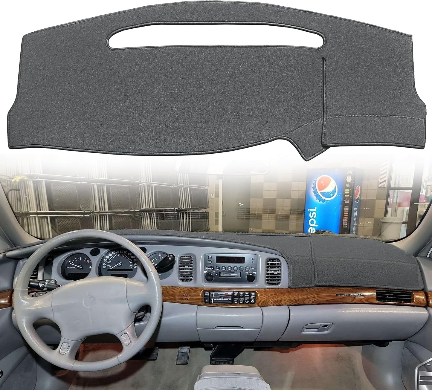 Funda salpicadero Buick Lesabre K270 Gris oscuro