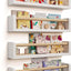 Estantes para libros de pared para niños pack 4