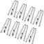 50 Ganchos Metal para Cortinas Resistentes