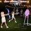 2 Set arco y flecha LED 4en1 con ventosa objetivo para niños