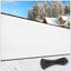 Pantalla privacidad cerca 4ft negra blanca 170g/m2