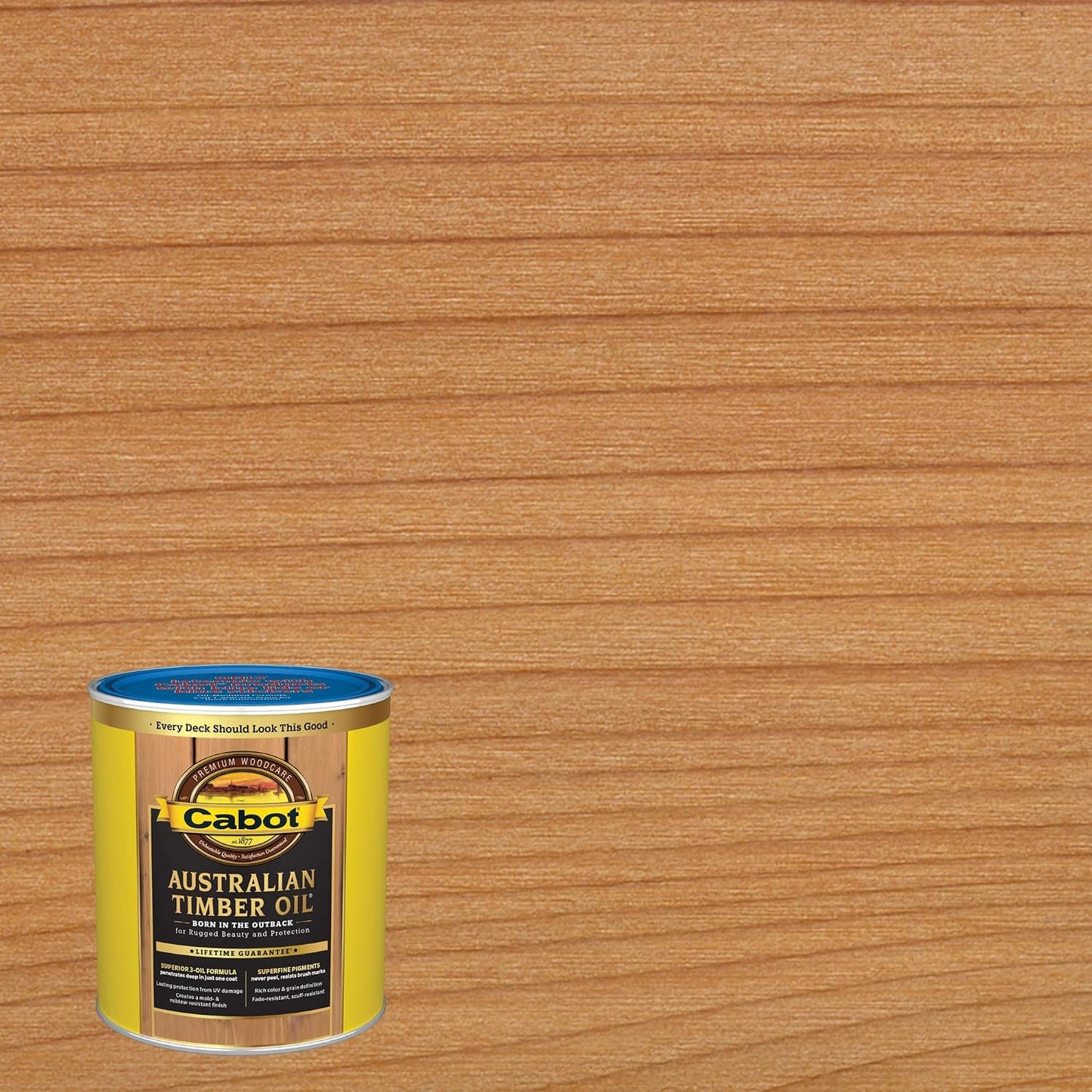 Aceite para madera australiana tinte reducible con agua
