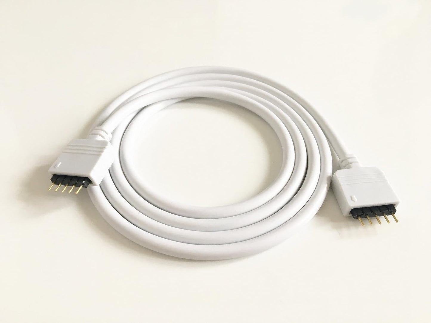 Cable extensión RGBW 5 colores 2uds 3.3pies conector LED SMD