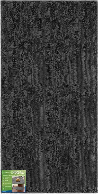 Tapete puerta perro 96x48" absorbente chenilla