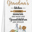 Toalla cocina 16x24pulg microfibra decorativa para abuela