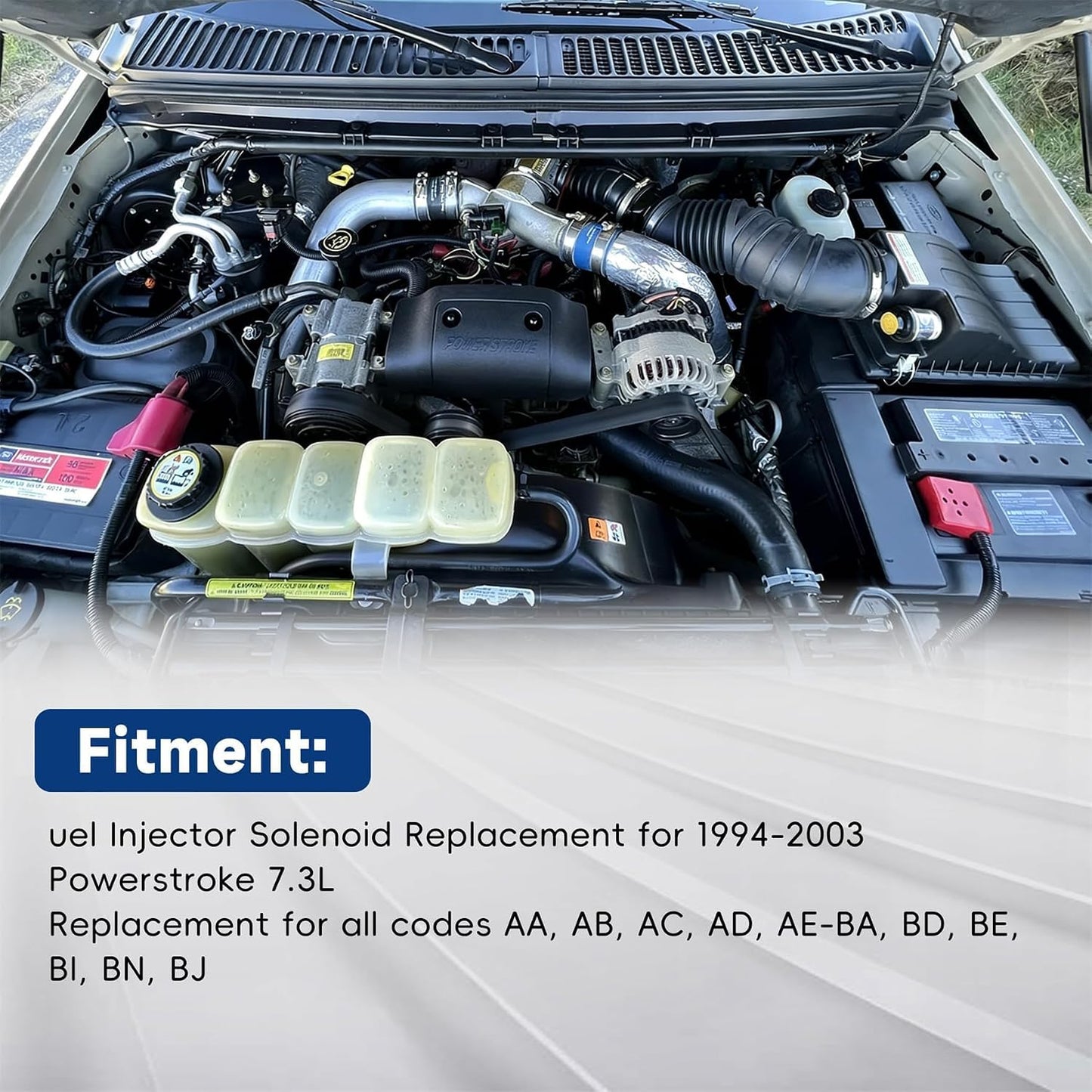 Reemplazo solenoide inyector Powerstroke 7.3L 151-335