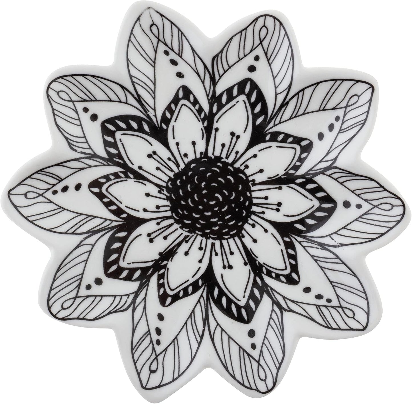 Plato para baratijas de flores 1 Uds