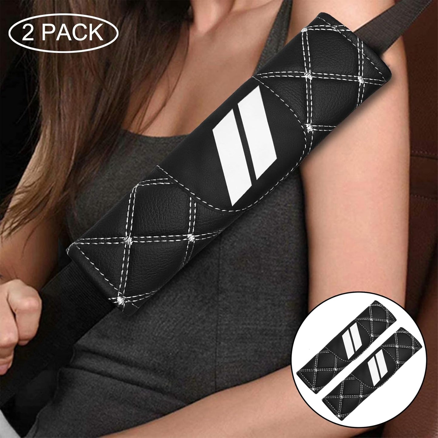 Funda cinturón seguridad Dodge decorativa antiarañazos