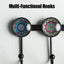 Perchero bohemio 5 ganchos decorativos mandala