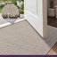 Tapete puerta 32x48pulg antiderrap perfil bajo beige