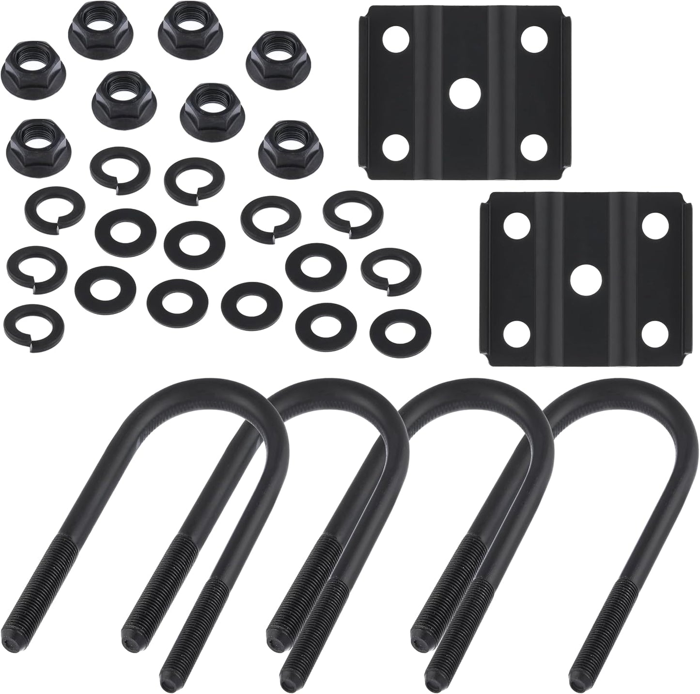 Kit pernos en U eje remolque 2-3/8" 5-1/2" largo