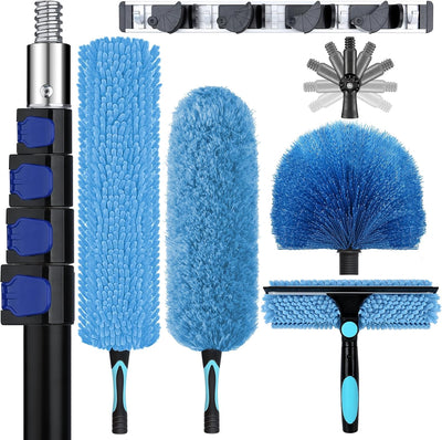 Kit plumero techos altos 36ft poste 5-30ft limpiador aspas telarañas
