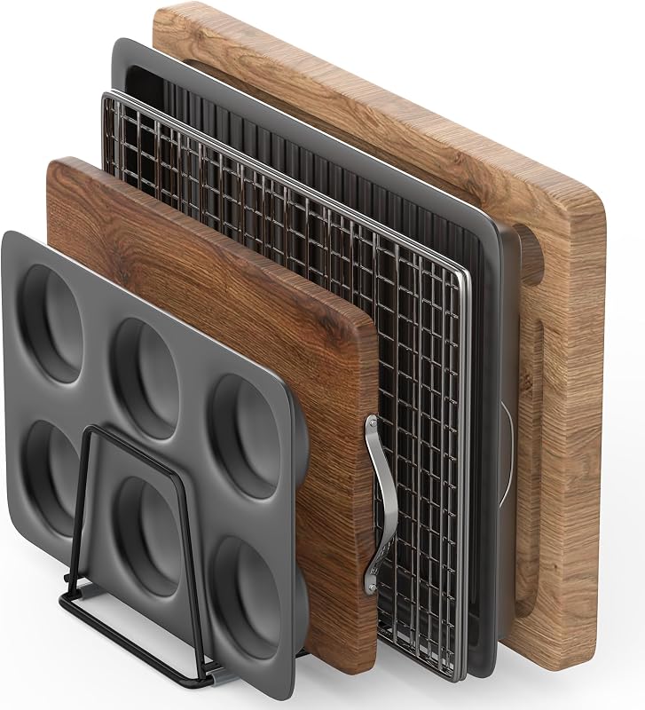Organiz. tabla cortar y utensilios cocina acero resistente