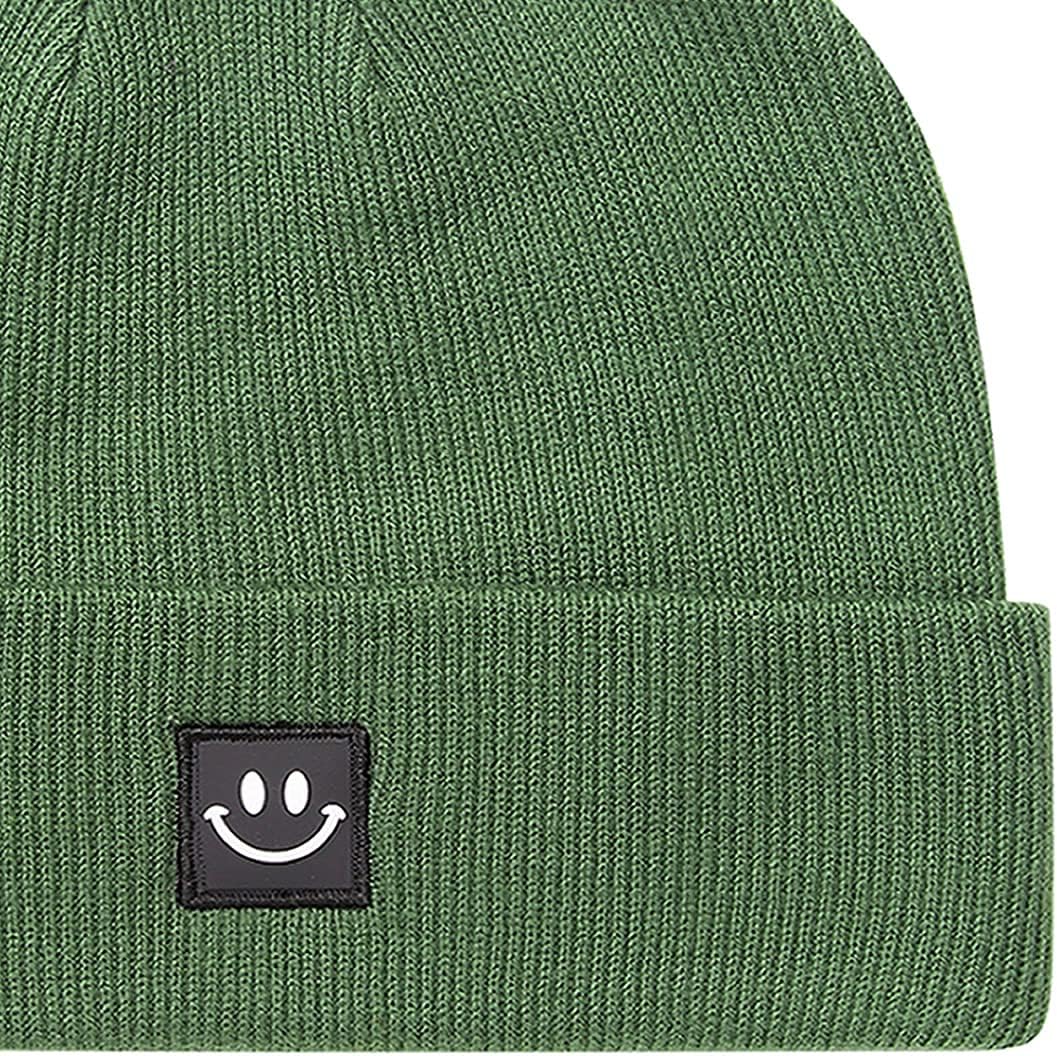 Gorro punto cara sonriente unisex