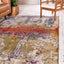 Alfombra Polipropileno beige azul multi interiores