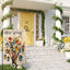 Bandera jardín pájaros primavera 12x18pulg doble cara floral