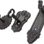 3 Ganchos Hierro Fundido Forma Llave Antigua Negro