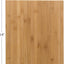 Tabla cortar bambú dos tonos 18x12x75pulg con ranura jugo