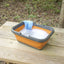 Fregadero camping 2.25gal color naranja