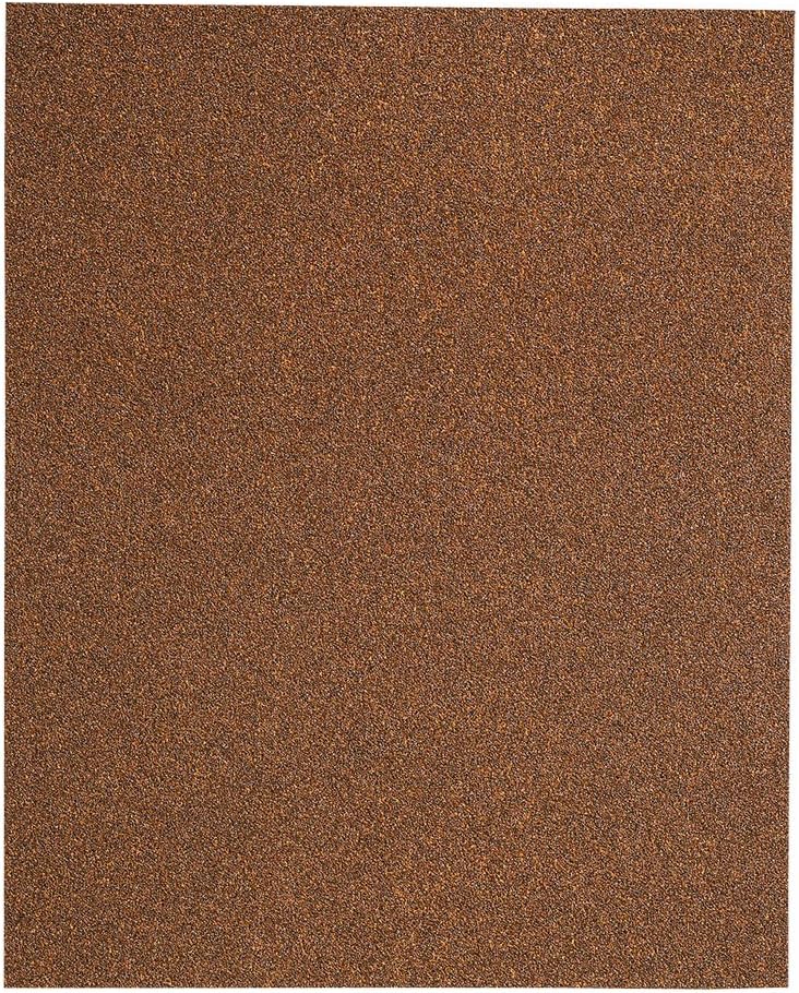 Pack 50 hojas papel granate 9x11 grano 60d