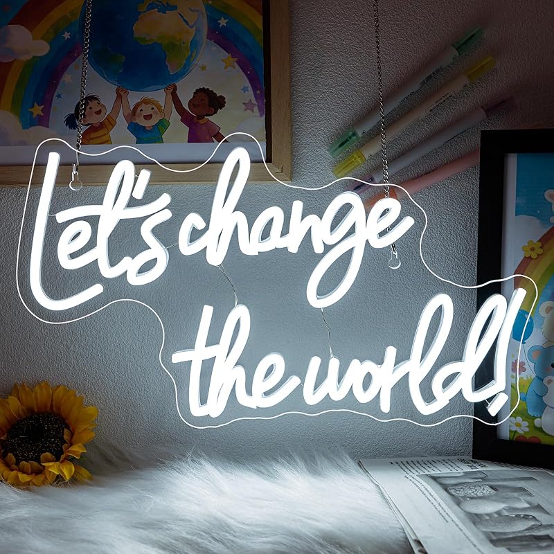 Letrero Neón LED USB para Decoración Pared