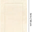 Alfombra baño 100% algodón 21x34" absorbente