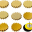 Discos lijado gancho bucle 3pulg 60-600 con placa 1/4pulg