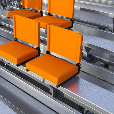 Set 2 sillas estadio 500lb asiento acolchado