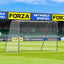 Portería fútbol jardín acero galvanizado 1.65"