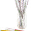 Pajitas papel biodegradables 100 pzas varios colores