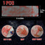 Telas Halloween 200x85pulg color rojo sangre decoración puerta