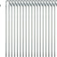 Pack 20 estacas metal para tienda campaña y valla