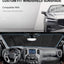 Parasol parabrisas Chevy Cruze 16-19 plateado/negro