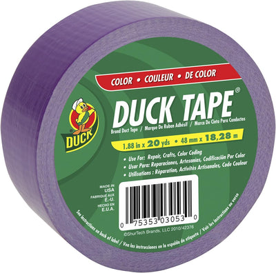 Cinta ducto color morado 1.88pulg x 20yd rollo