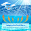 Cubierta solar piscina redonda 18ft manta burbujas azules