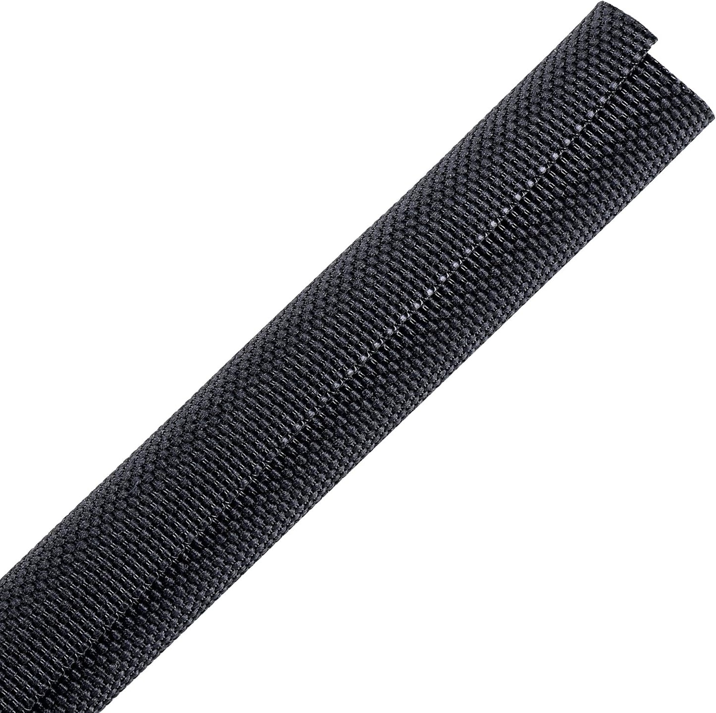 Funda alambre trenzado cables 1/2pulg 8ft negro