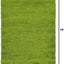 Alfombra rectangular 4x6ft color verde hierba