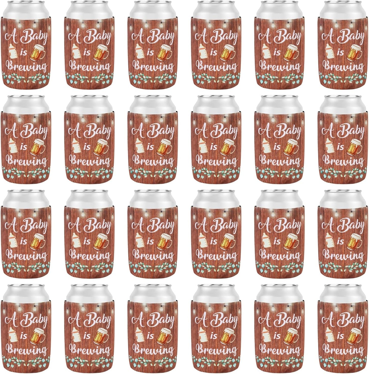 24 Pzas Can Cooler para Baby Shower