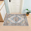 Alfombra antideslizante lavable 2x3 dormitorio