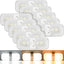 10 Luces LED Caravana 12V 3 Colores