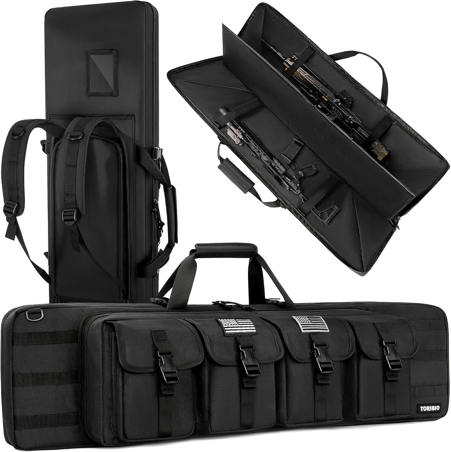 Funda suave doble para rifles 30-55"